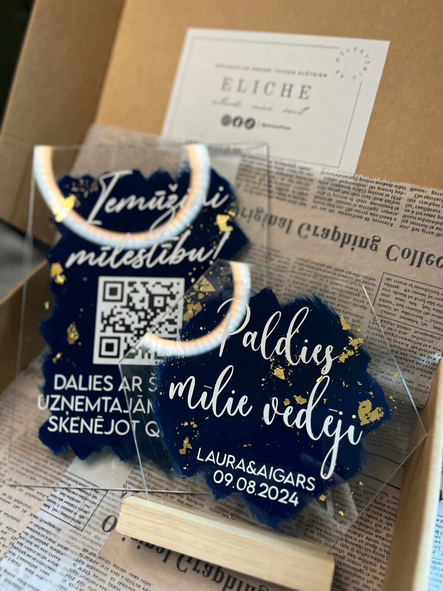 Personalizēta dāvana vedējiem