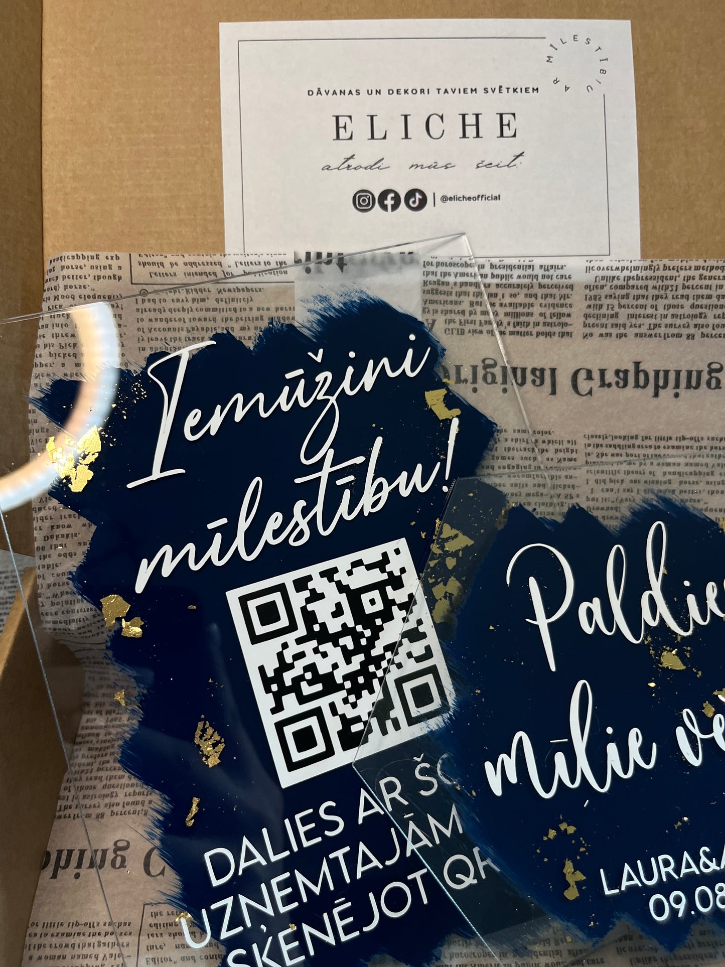 Personalizēta dāvana vedējiem