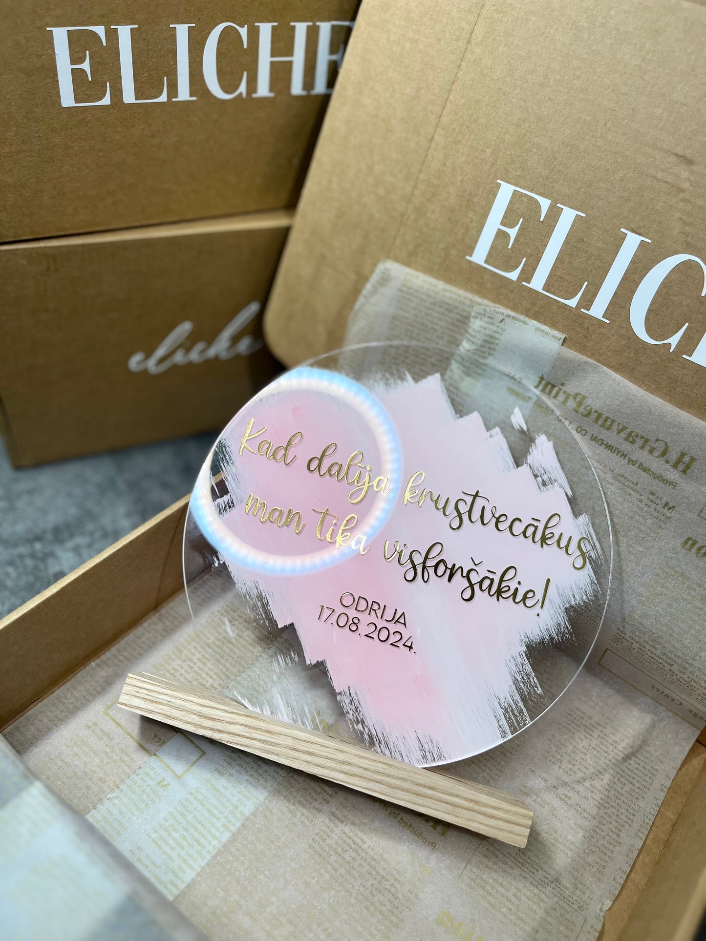 Personalizēts dekors krustvecākiem “Kad dalīja krustvecākus, man tika visforšākie”