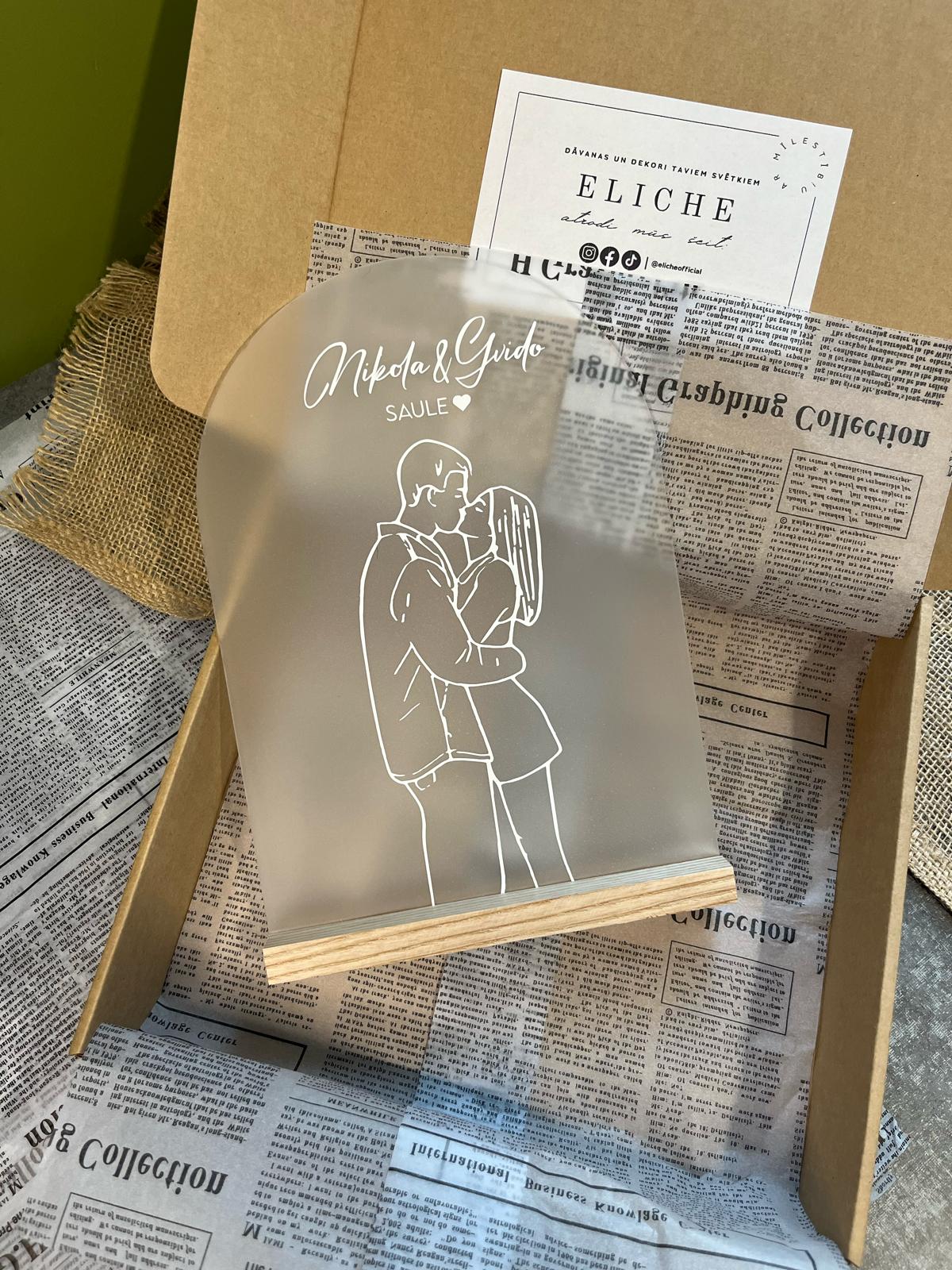 Personalizēts dekors no FOTO arka