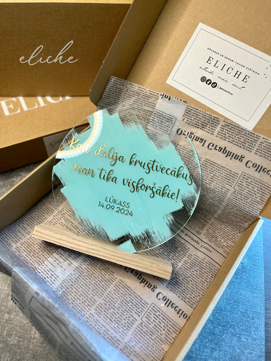 Personalizēts dekors krustvecākiem “Kad dalīja krustvecākus, man tika visforšākie”