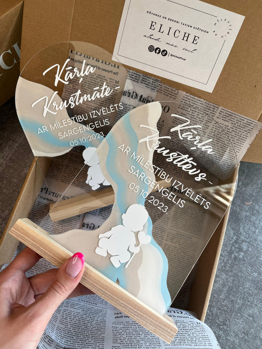 Personalizētu dekoru komplekts krustvecākiem