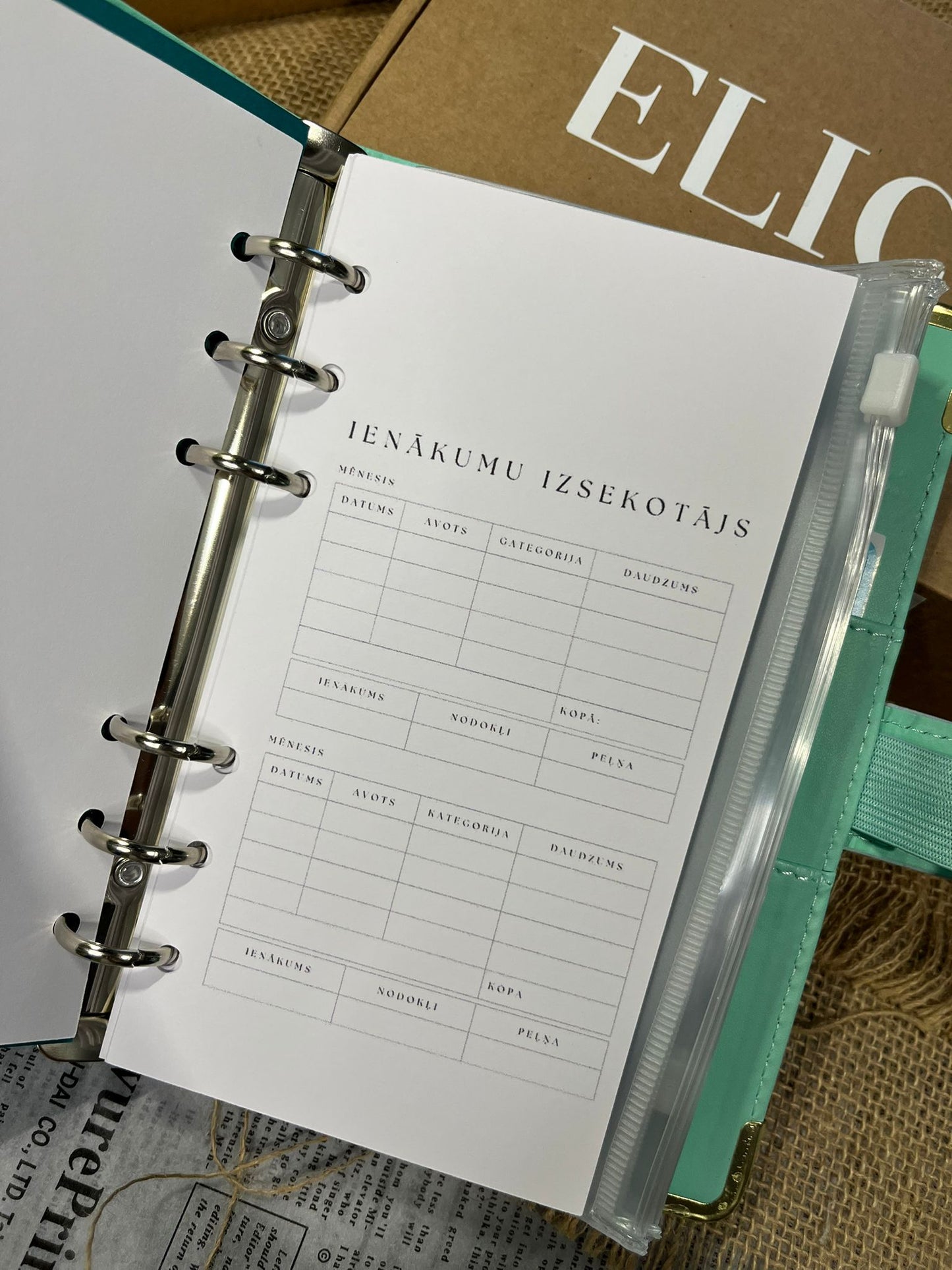 LUX zaļš personalizēts finanšu plānotājs