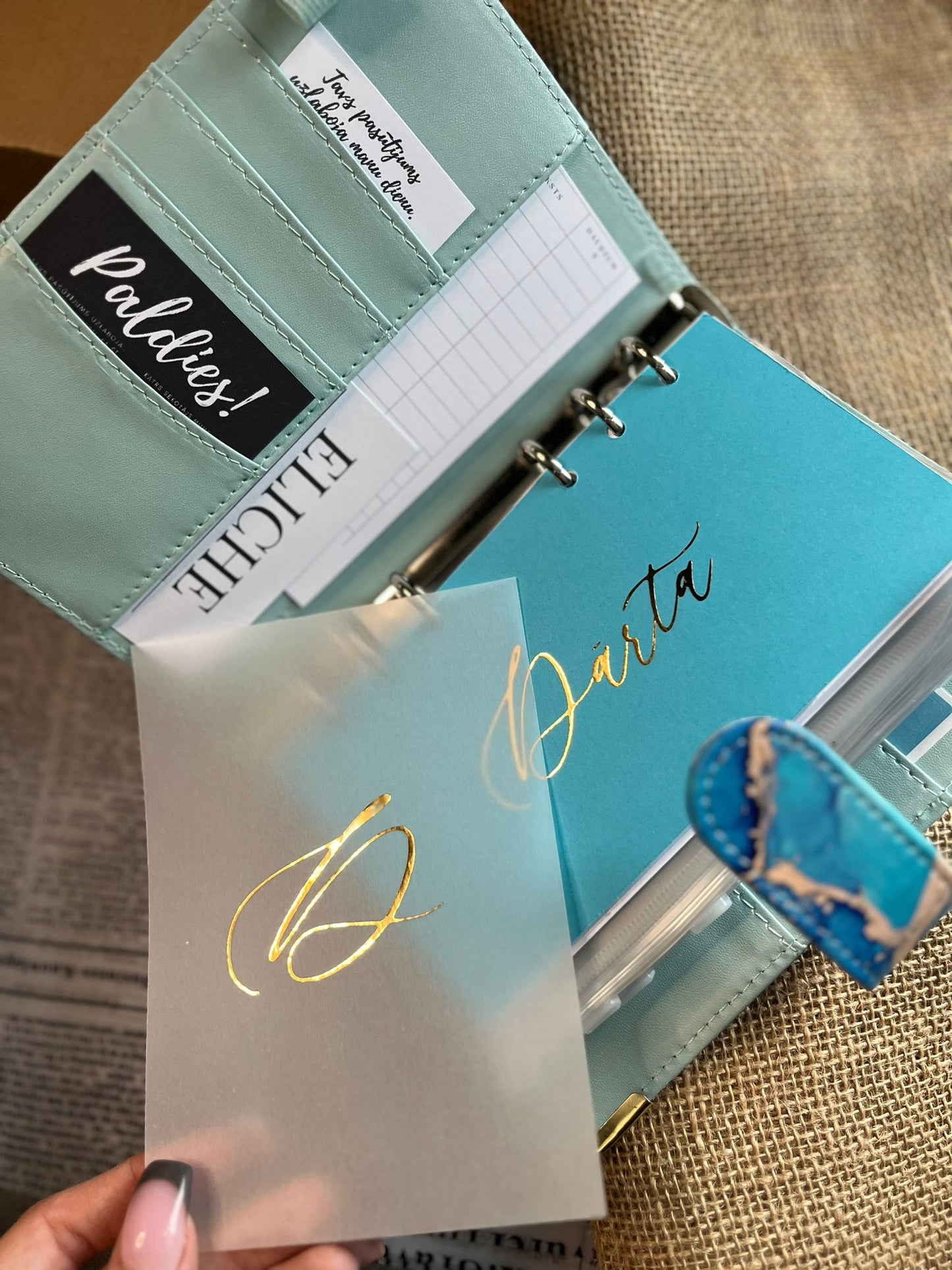 LUX zils personalizēts finanšu planotājs